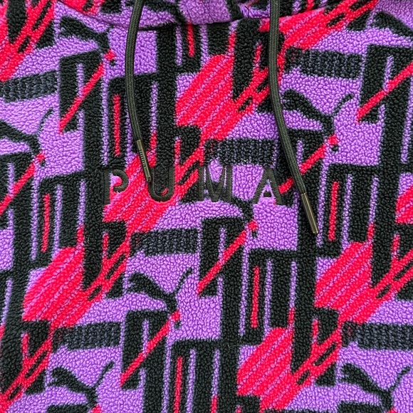 Puma Women's XTG All Over Print Fleece Hoodie - Picture 3 of 5